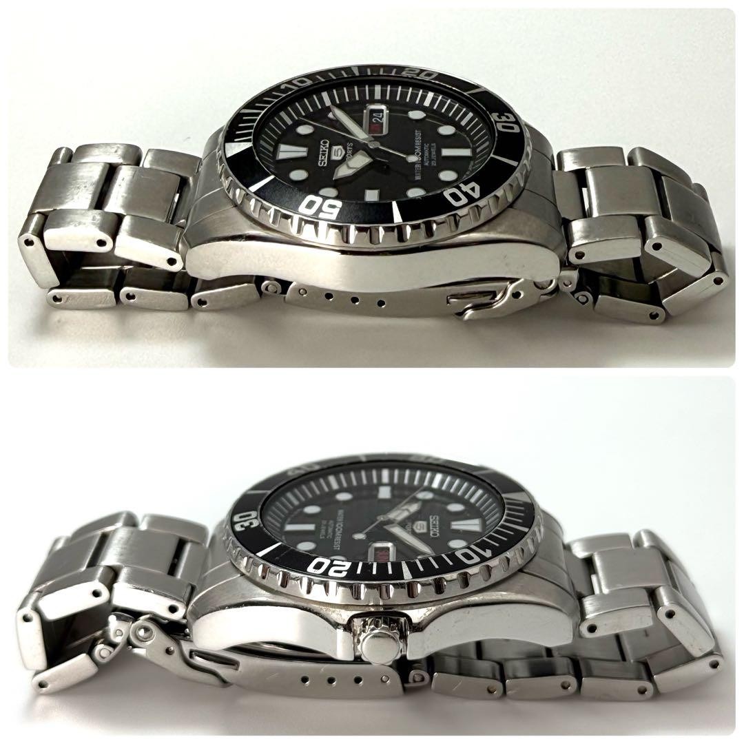 Seiko 5 Sports Men's Black Watch - SNZF17J1 for sale online | eBay