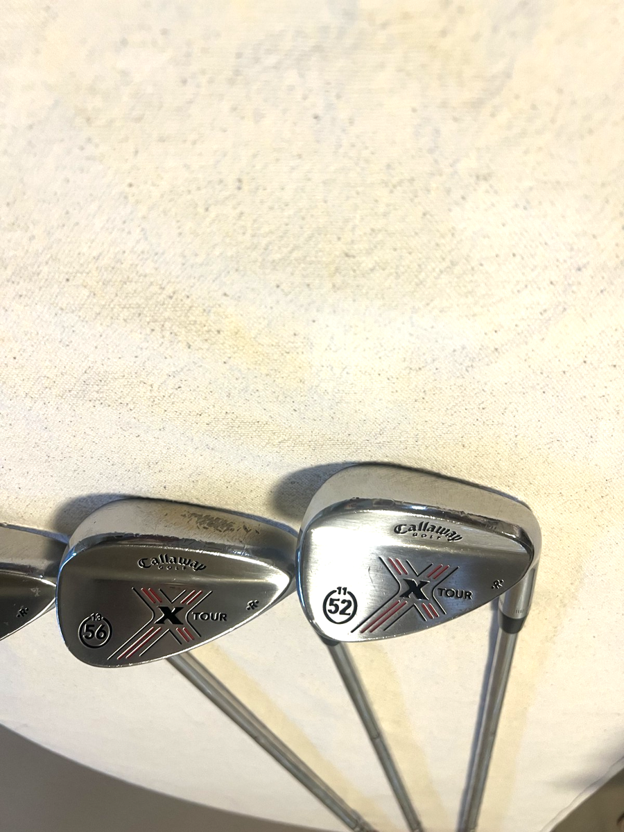 Callaway X Tour Forged Chrome Wedge Set 52* 56* 60* X Tour Steel