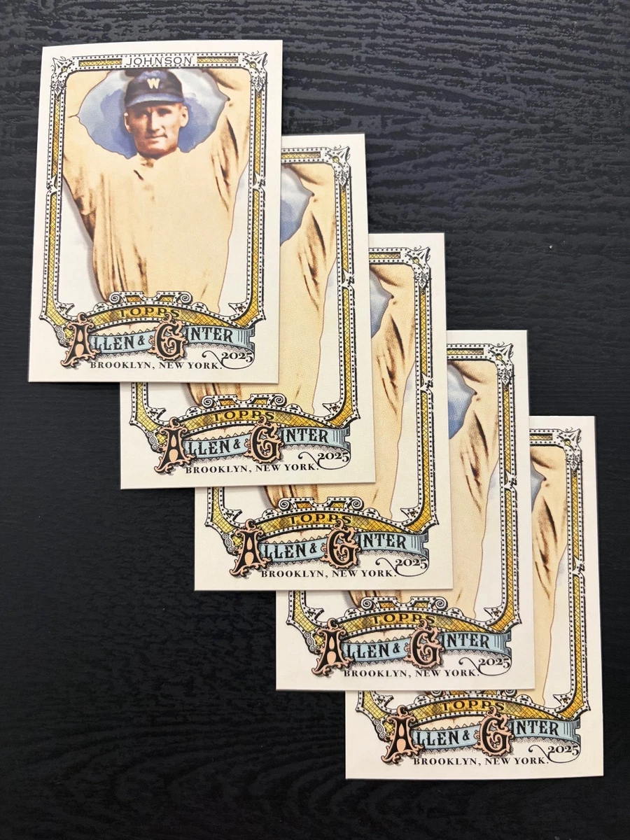 Walter Johnson Baseball Sports Trading Cards & Accessories