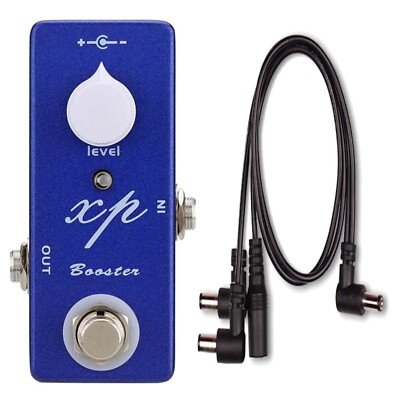 Mosky XP Booster + Mooer PDC-3A Cable Electric Guitar FX Pedal with Clean Boost