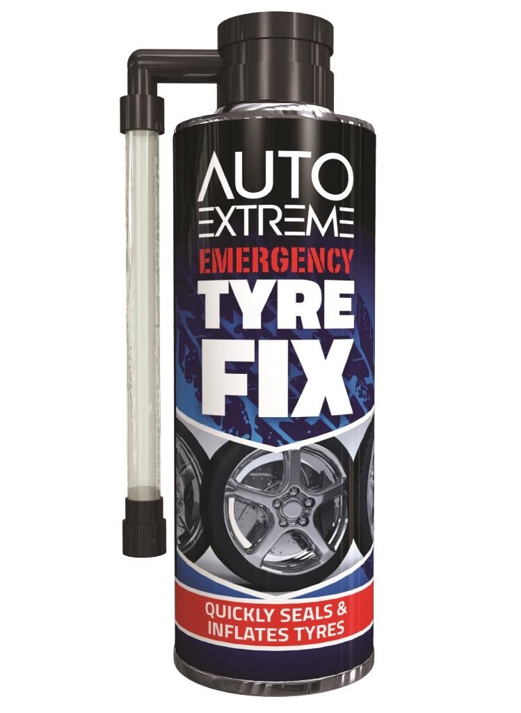 2x 300ml Quick Fix Car Emergency Flat Inflate Tyre Puncture Repair