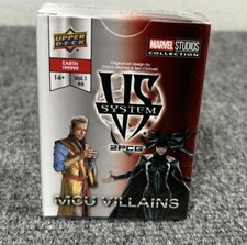 Upper Deck Vs System 2PCG MCU Villains Expansion Marvel Cinematic Universe NEW