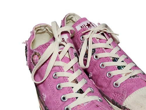 Converse Chuck Taylor All Star Lo Top Patchwork 102090F Women's Sz 9 - Picture 8 of 12