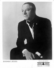 George Jessel Actor George Jessel Poses 1965 OLD MOVIE PHOTO