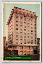 Vintage Postcard Hotel Nogaro Montevideo Muncie Indiana 1950