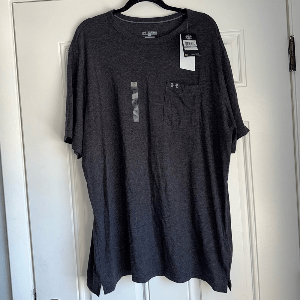 nwt Under Armour Triblend Pocket Tee 1269755-005 size 2x T nwt Under Armour Triblend Pocket Tee 1269755-005 size 2x T