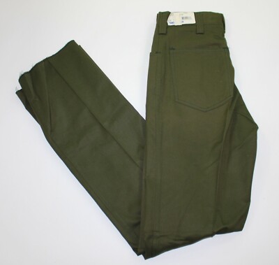 Paramount by Fechheimer Mens Size 29 x 36 Green Firewear Protective Pants New