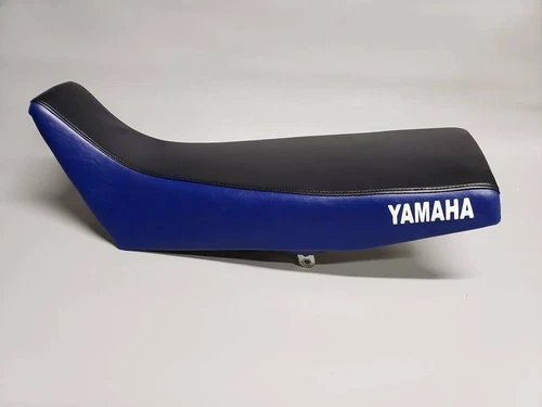 YAMAHA XT225 Seat Cover XT 225 BLACK & BLUE  (YAMAHA SIDE STENCILS)