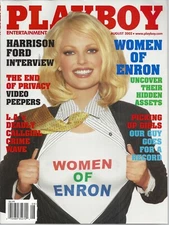 Woman of Enron  August, 2002 Playboy Magazine Issue  