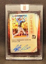 FERNANDO TATIS JR ⭐ 2020 Donruss Baseball Classified Signatures AUTO Padres MINT