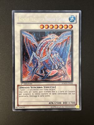 Yu Gi Oh Ita 1A Rara Secreta Ha03-it030 Gungnir Dragón De La Barrera De Hielo