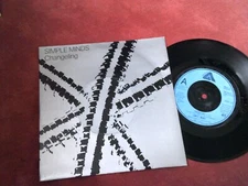 SIMPLE MINDS Changeling 7" 1979 NEW WAVE