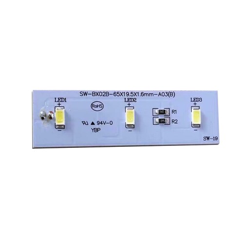 Refrigerator LED Bar Fridge LED Light Strip DC 12V for ZBE2350HCA SW-BX02B 2022 - Picture 10 of 11