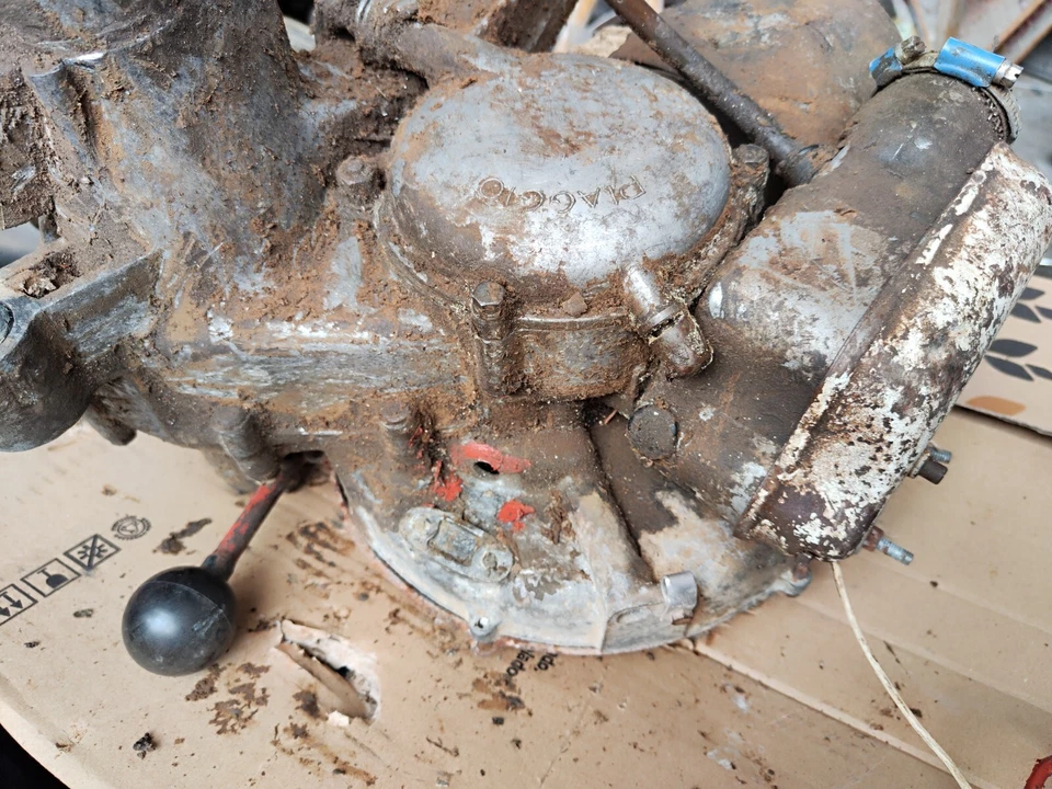 PIAGGIO APE YEAR 1954 / 55 COMPLETE ENGINE MOTORE COMPLETO - Image 4 of 4