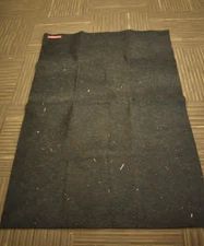 Velvet Shield 16oz Black Carbonized Fiber Fabric Welding Blanket 70" x 49"