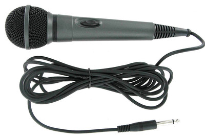 Multipurpose Dynamic Microphone w 12 feet Cable On Off Switch Mic Stand ...