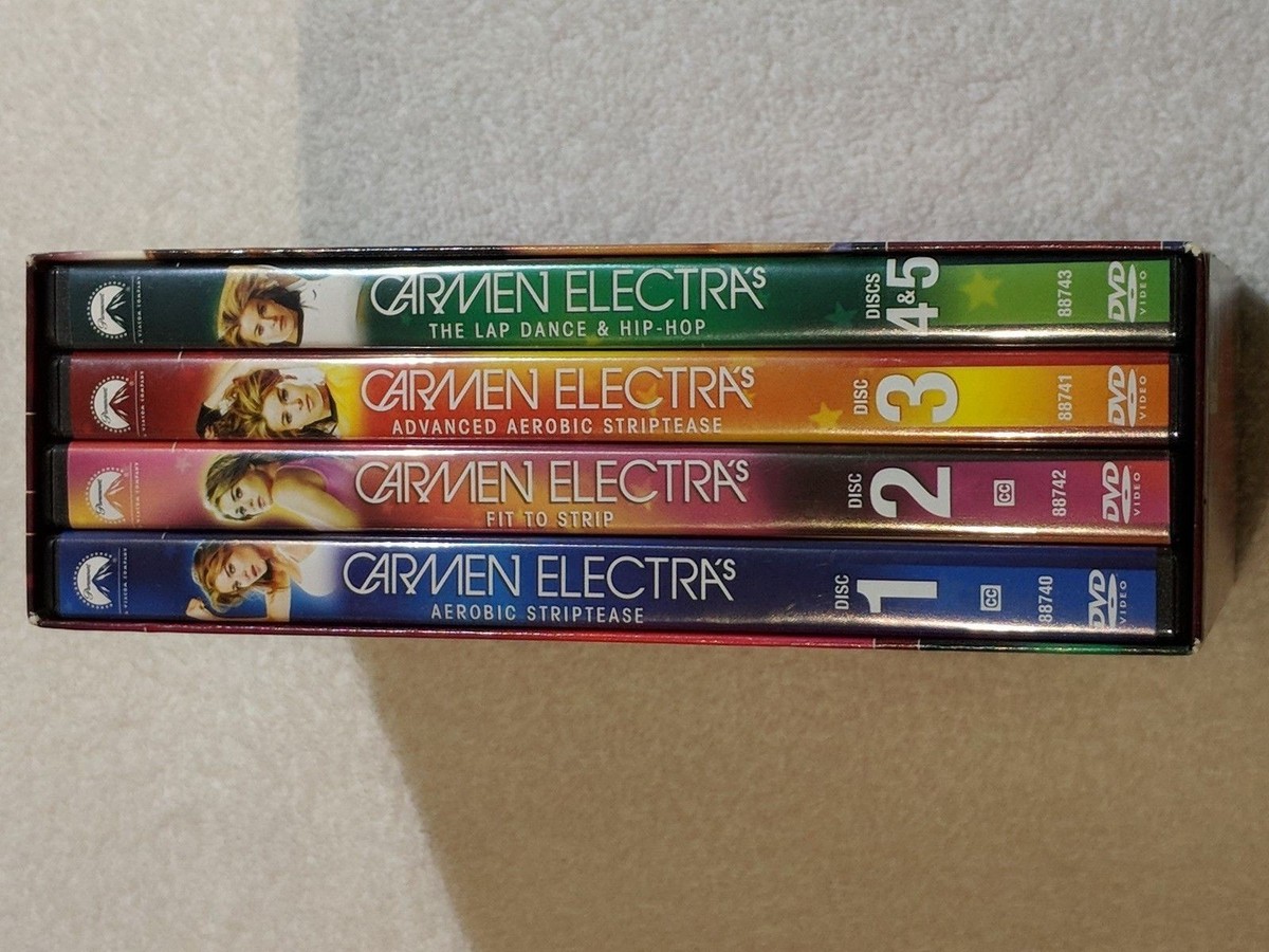 CARMEN ELECTRA AEROBIC STRIPTEASE-DVD Very Nice