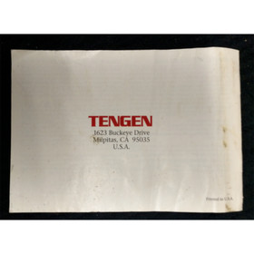 Ms Pac-man  Tengen (NES) Manual (NO Game/Cover Art/Case) - No Tracking