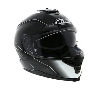 Hjc Is 17 Arcus Black White Full Face Motorcycle Helmet M Xl Free Pinlock Ebay