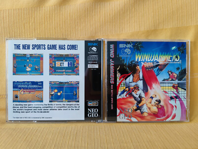 WINDJAMMERS NEO GEO MVS CART 100% ORIGINAL SNK