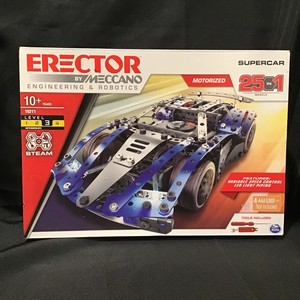 meccano motorized supercar