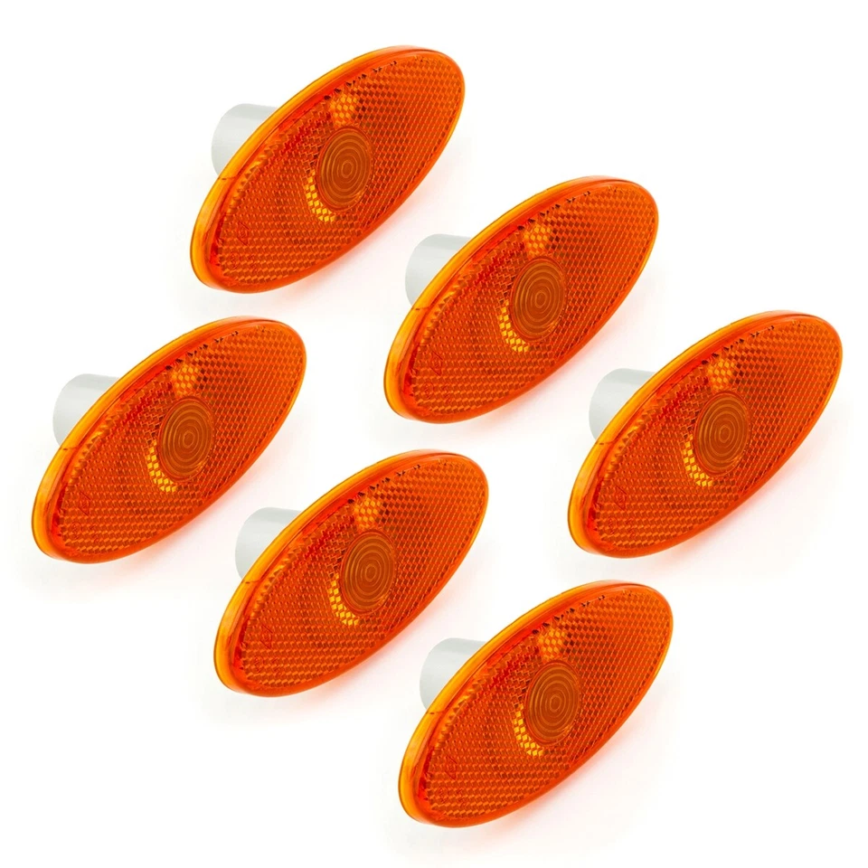 6x Freccia Laterale Extrachiaro Luce di Limitazione per Renault master III 3 - Immagine 2 di 4