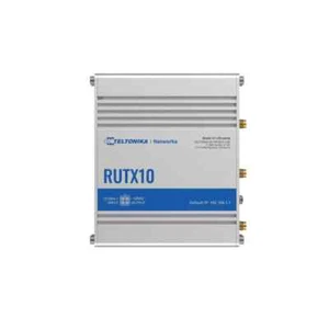 Teltonika RUTX10 Enterprise Router - Dual Band Wi-Fi, Gigabit Ethernet, VPN VLAN