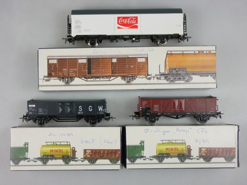 Piko H0 DC 3 Güterwagen der SNCF + CFL DDR in Box 127148 | Zustand: Gebraucht