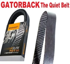 NEW Serpentine Poly-V Belt The Quiet Belt Gatorback CONTINENTAL ELITE 4081045