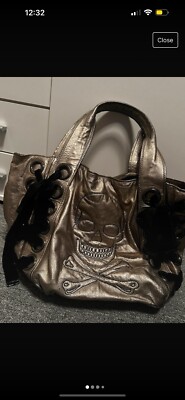 Betsey Johnson Corset Skull Bag
