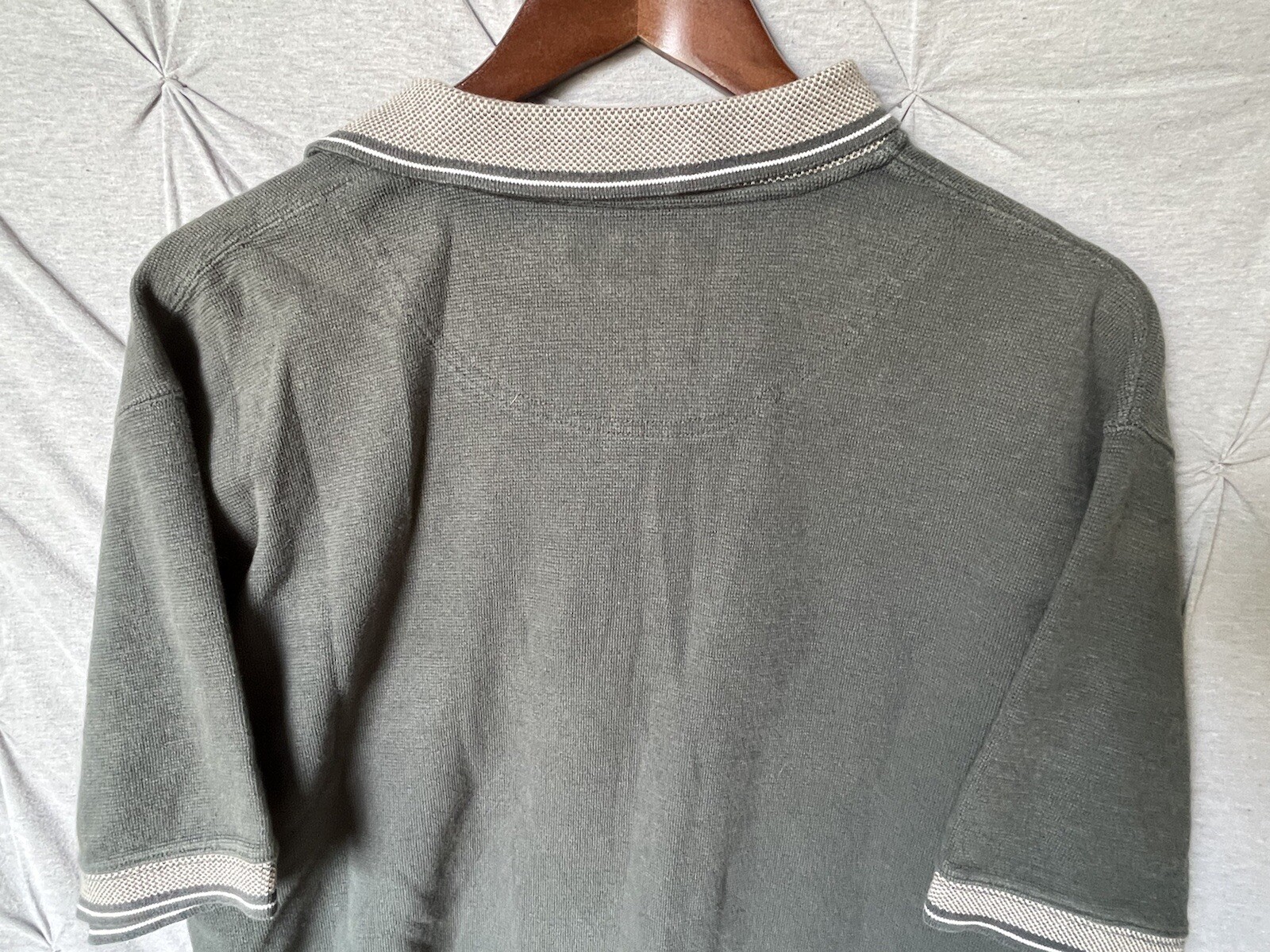 Vintage Big Dog Golf Green Polo Shirt Size Men’s Large Gem