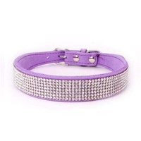 Hundehalsband Samt Katzenhalsband Hunde Welpenhalsband Strass Halsband