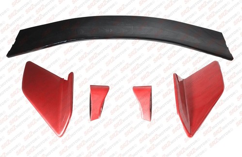 For 16-21 Honda Civic Hatchback FK4 FK7 2 Tone Red Type R Style Spoiler Wing - Bild 5 von 8
