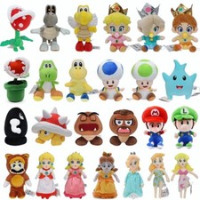 Game Mario Bros Plush Toys Soft Stuffed Peluche Doll Kids Birthday Xmas Gifts