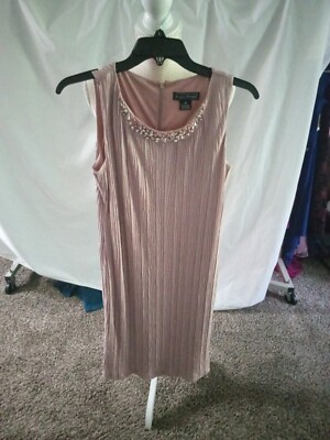Jessica Howard Gold Dress W/Jacket Sz 4P | eBay