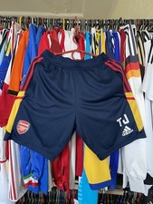 ARSENAL LONDON 2022 2023 TRAINER FOOTBALL SOCCER SHORTS ADIDAS H57460 sz S MEN