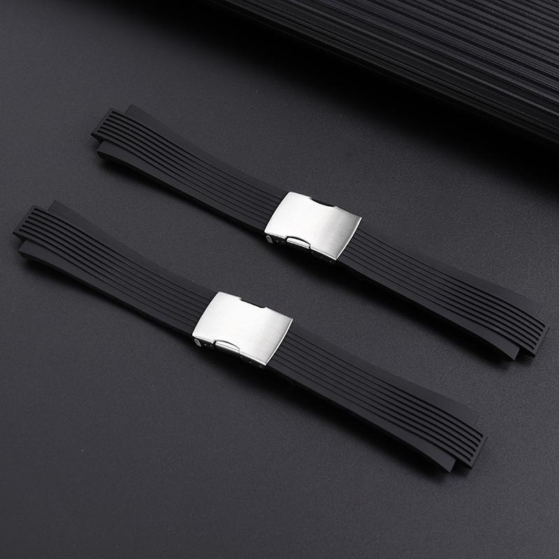 Waterproof Sports Silicone Watch Band For Citizen AW1420 CA4250