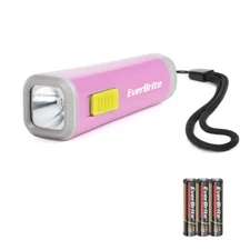 EverBrite Mini LED Flashlight Kid Flashlight Torch Lamp w/Lanyard 3AAA Batteries
