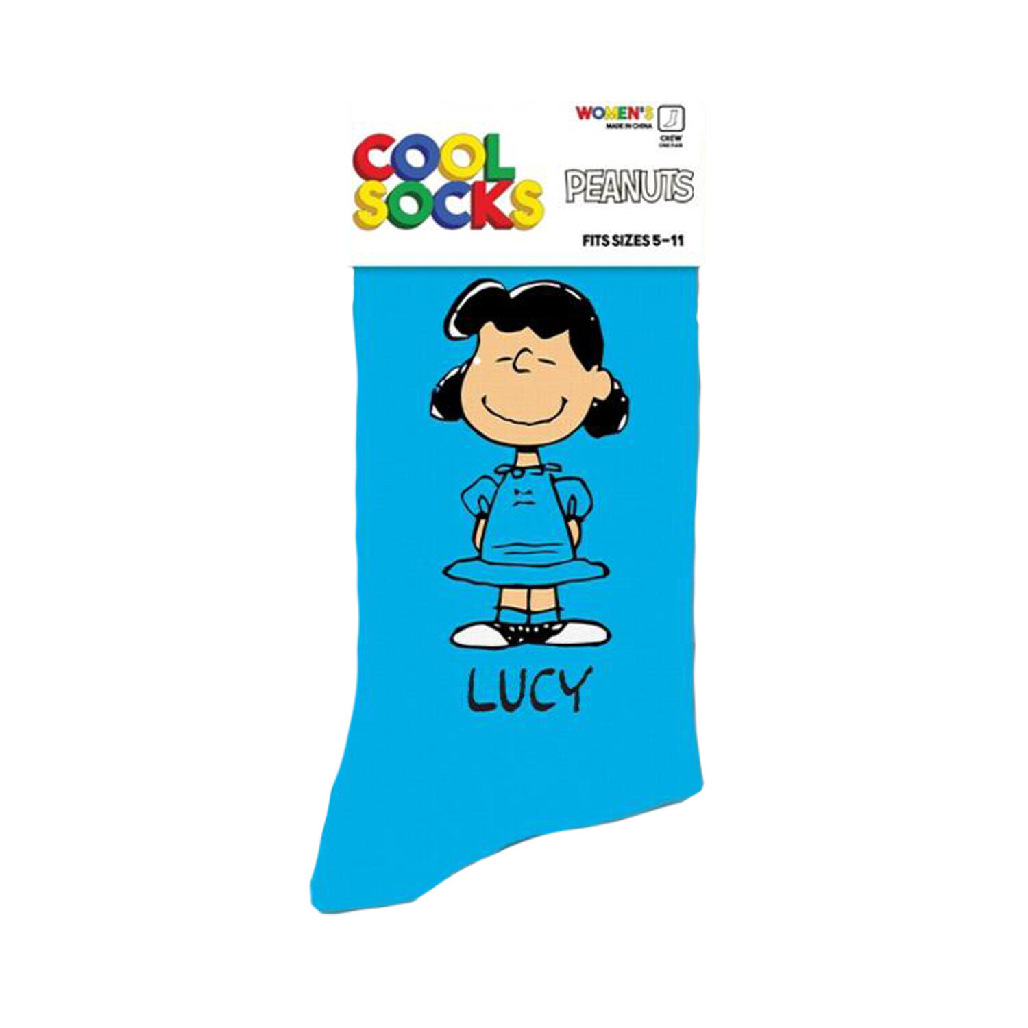 COOL SOCKS Women's Crew Socks Lucy (Peanuts)(UK 49 EU 3642) eBay