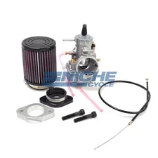 Royal Enfield 500 30mm VM30 Complete Mikuni Carburetor Kit 2000-Later