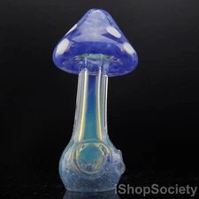 4.25" Fumed Mushroom Shape Tobacco Smoking Pipe Thick Collectible Pipes - P691D