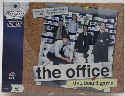The Office DVD Interactive Board Game  2008 Pressman Toy Corp New in Plastic