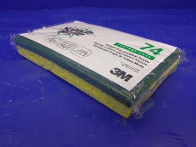Lot of 20 Scotch-Brite Professional Medium Duty Scrubbing Sponge 6.1'' x 3.6''