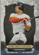2014 Topps Triple Threads Giancarlo Stanton 49/50 Onyx Parallel #58