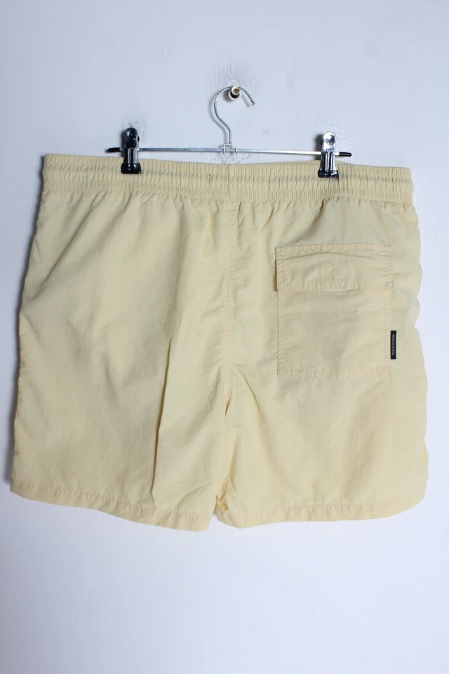 Pantalones cortos de natación Nicholas Deakins para hombre - amarillos - talla mediana M (F11) Foto 4 de 4