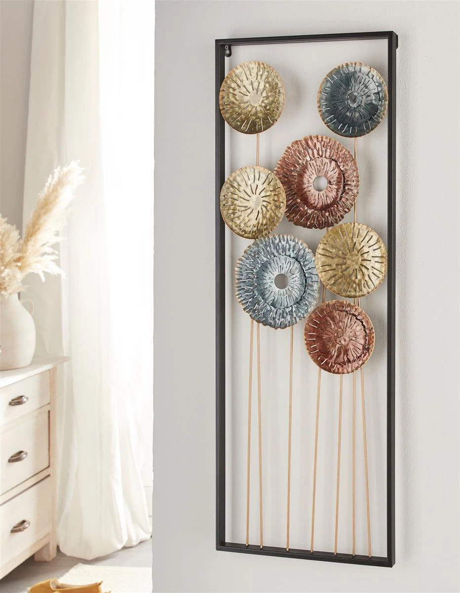 Dekoleidenschaft Wanddekoobjekt "Kristall-Blüte" Aus Metall In Gold Mit Glassteinen 3d Wanddeko 3 St Im Set Wandschmuck In Blumenform Sternenform S015n0k6