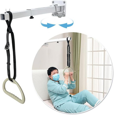 Bed Trapeze Bar for Elderly Bed Pull up Lift Assist Trapeze Bar for Bed Mobility