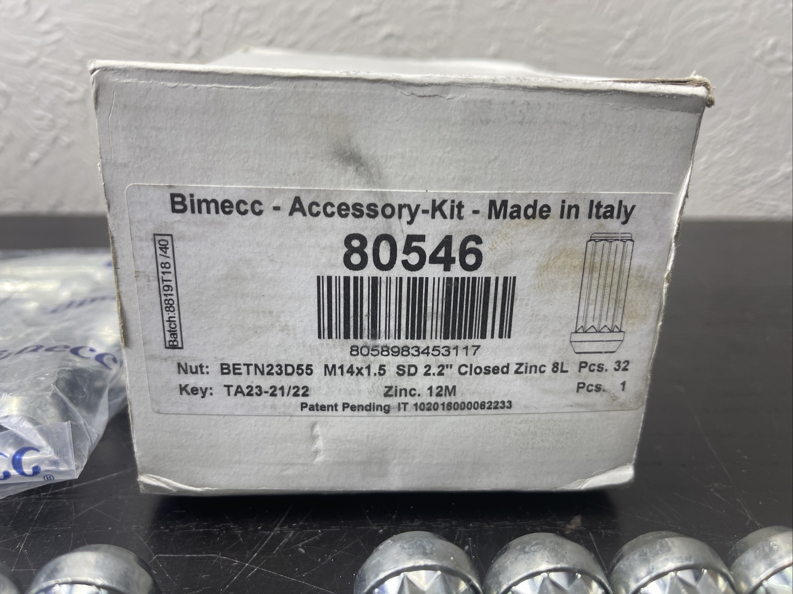 Bimecc Spline Lug Nuts M14 X 1.5 BETN23D55 for sale online | eBay