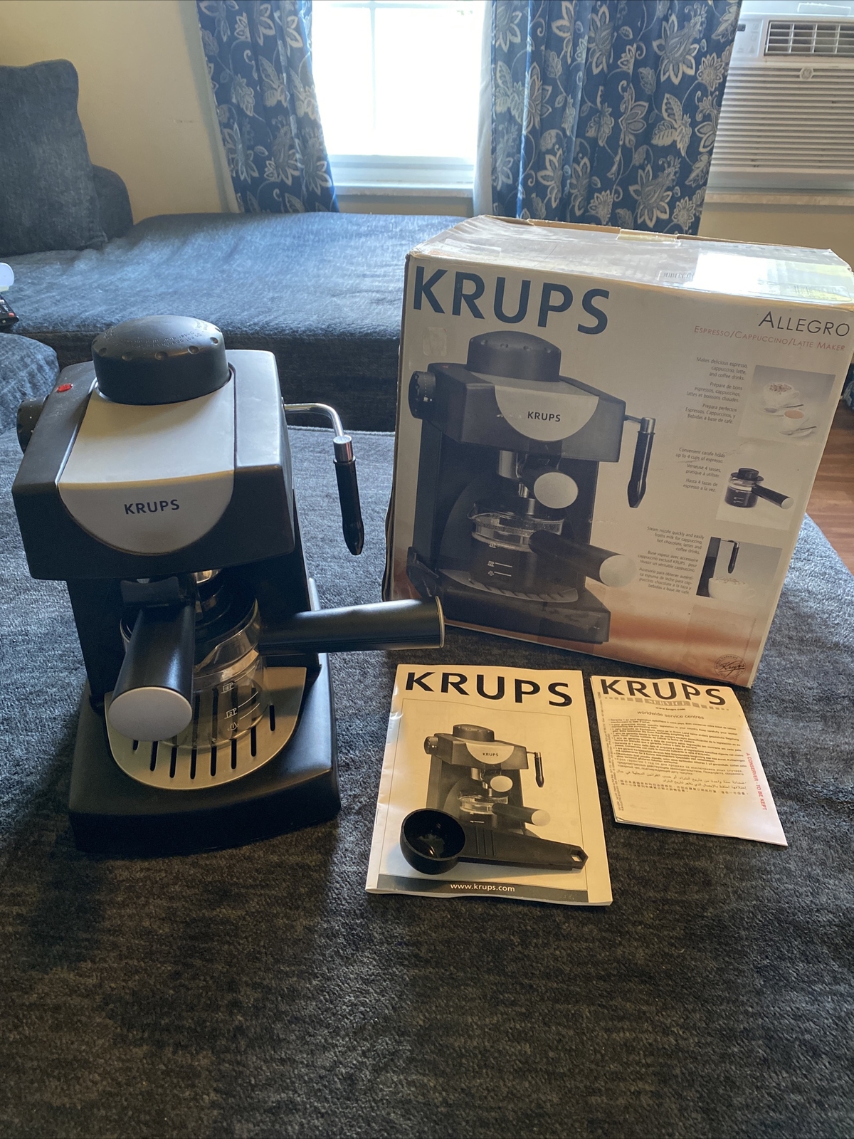 Krups Allegro 4 Cup Espresso Machine 