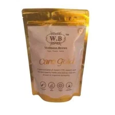 W.B Wellness Brews Care Gold Tea Powder 250gm Free Shipping World Wide